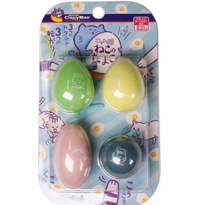 CATTYMAN - 猫猫蛋型玩具球(4个) (84546)