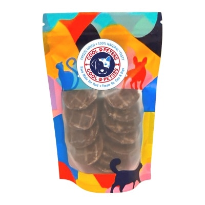 COOL PETSSS - 風乾牛肉切圓片50g