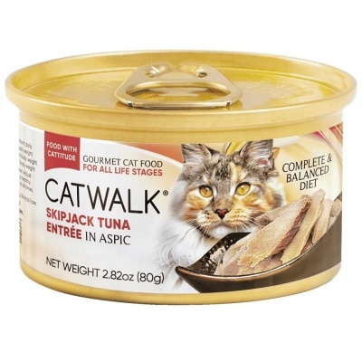 CATWALK - Skipjack Tuna in Aspic-Cat Can (80g)- Catwalk