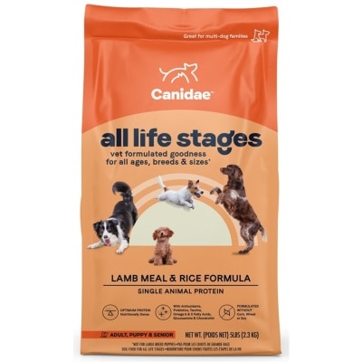 CANIDAE - 羊肉糙米全犬配方狗糧 (5磅) - CANIDAE 咖比