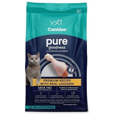 CANIDAE - 鸡肉 无谷物 全猫乾粮 (10磅) 3517
