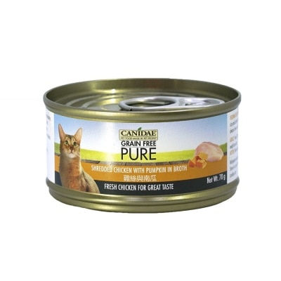 CANIDAE - PURE Shredded Chicken with Pumpkin in broth (70g)- CANIDAE