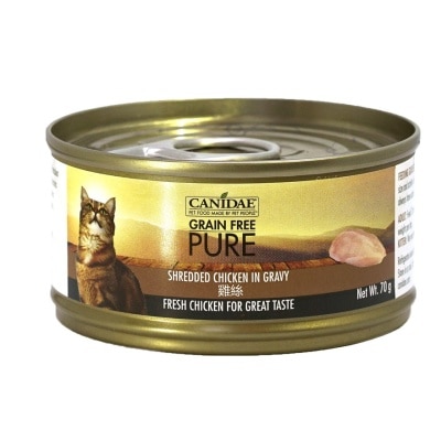 CANIDAE - PURE Shredded Chicken in gravy (70g) 6182- CANIDAE