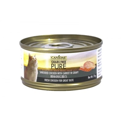 CANIDAE - PURE Shredded Chicken With Carrot in gravy (70g)- CANIDAE