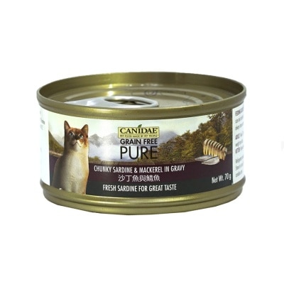 CANIDAE - PURE Chunky Sardine & Mackerel in gravy (70g)- CANIDAE