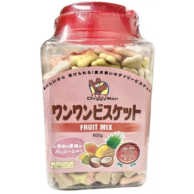 DOGGYMAN - New Bowwow Fruit Mix Biscuit (800g) Dog Snack- DoggyMan