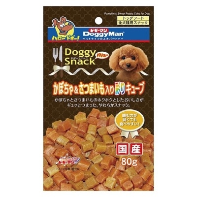 DOGGYMAN - 南瓜甜薯鸡肉小方粒 (80g) - DoggyMan