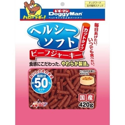 DOGGYMAN - 短装软牛肉条 (420g) - DoggyMan