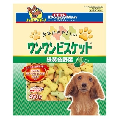 DOGGYMAN - 野菜消臭骨型饼 (450g) - DoggyMan