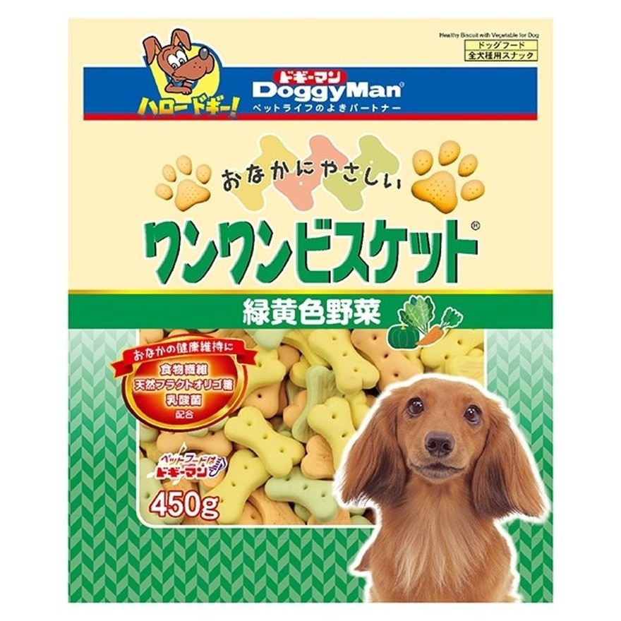 野菜消臭骨型饼 (450g) - DoggyMan