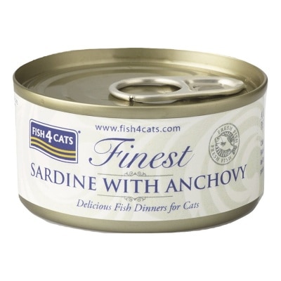 FISH4CATS - 沙甸魚鳳尾魚貓罐頭 (70g) - FISH4CATS