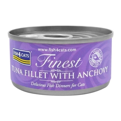 FISH4CATS - 吞拿魚鳳尾魚貓罐頭 (70g) - FISH4CATS