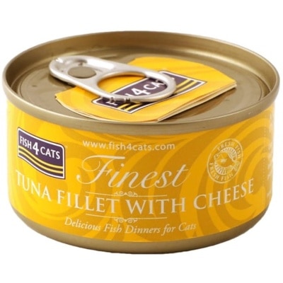 FISH4CATS - 吞拿魚芝士貓罐頭 (70g) - FISH4CATS