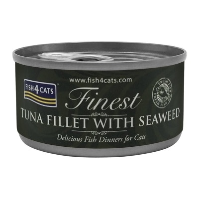 FISH4CATS - 海藻吞拿魚柳貓罐頭 (70g) - FISH4CATS