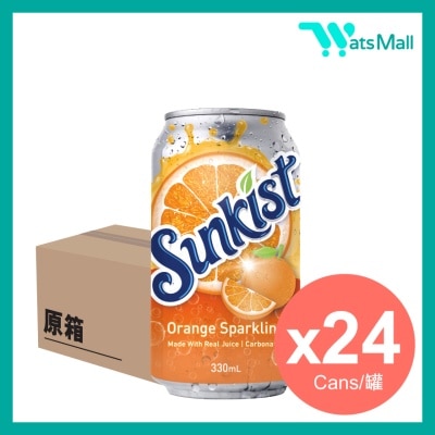 新奇士 - 橙汁汽水 330毫升 (24罐) image