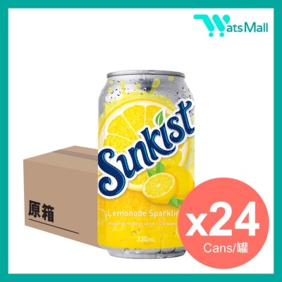 新奇士 - 檸檬汁汽水 330毫升 (24罐) image