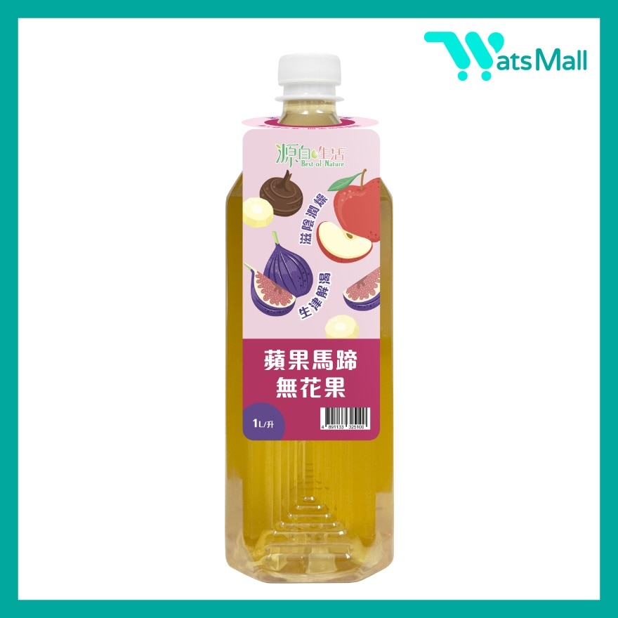苹果马蹄无花果饮品 1升