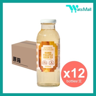 KNOWN STRANGER - 芒果菠萝绿马黛茶 300毫升 (12樽)