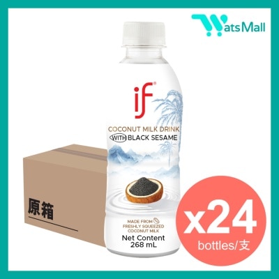 IF - Coconut Milk Drink with Black Sesame 268mL (24bottles) image