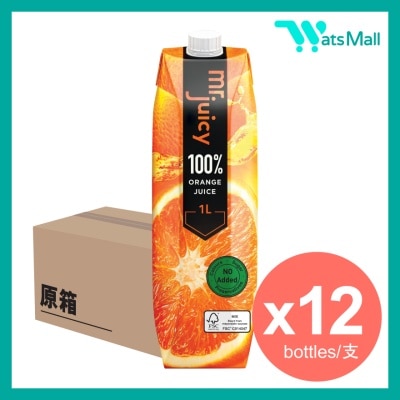 菓汁先生 - 100%橙汁饮品 1公升 (12支)