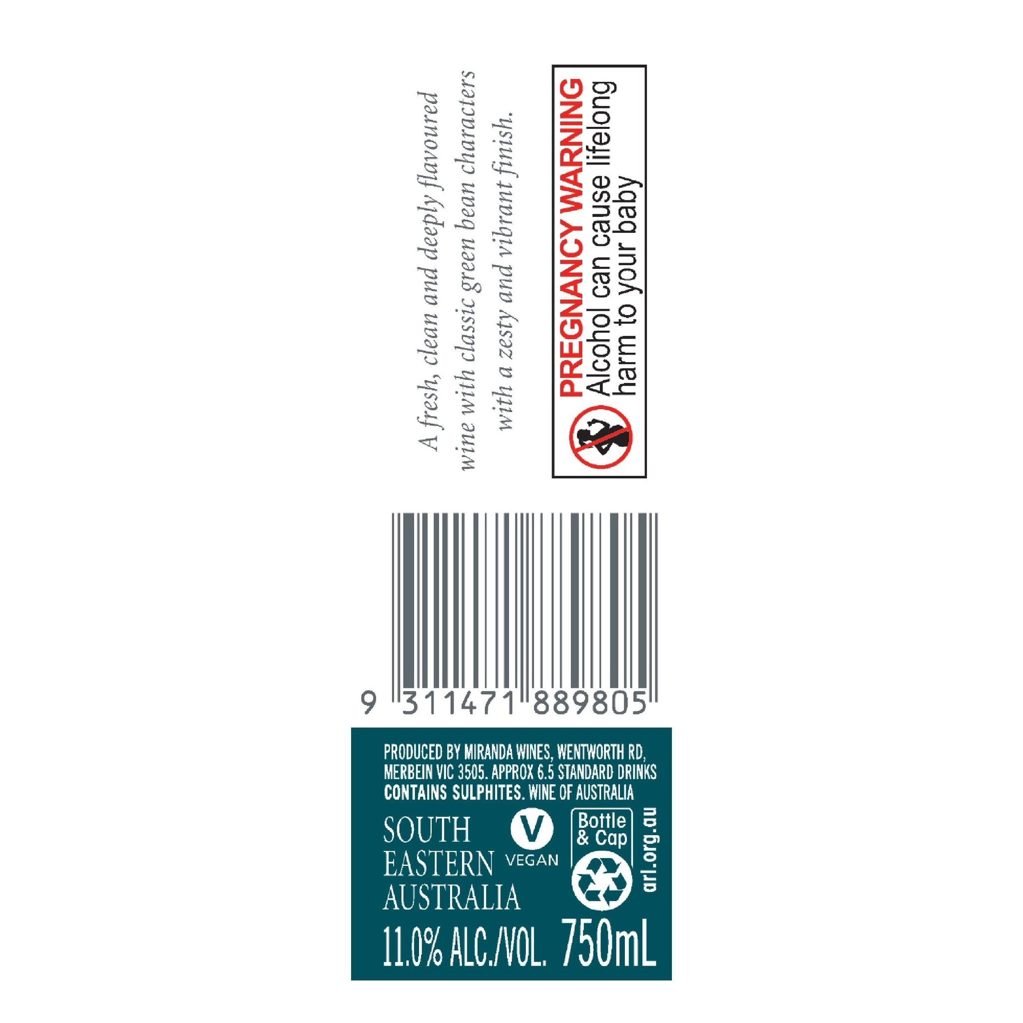 Sauvignon Blanc 750ML (1x6)