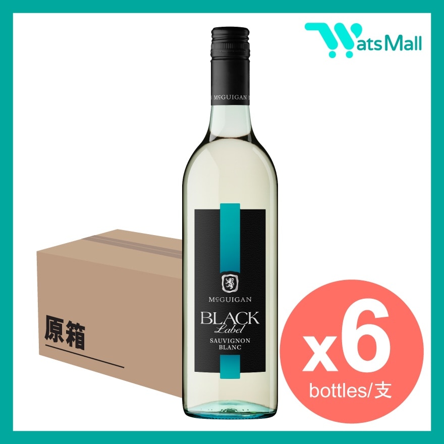 黑標蘇維翁白酒 750毫升 (6支)