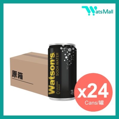 屈臣氏 - 苏打水 200毫升 (24罐) image