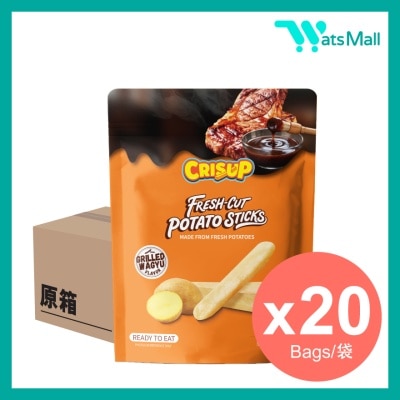 CRISUP - 炭烤和牛味薯条100克  (20包) image