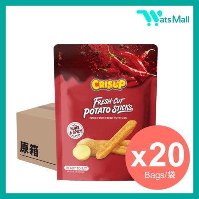 CRISUP - 燃椒麻辣味薯条100克  (20包) image