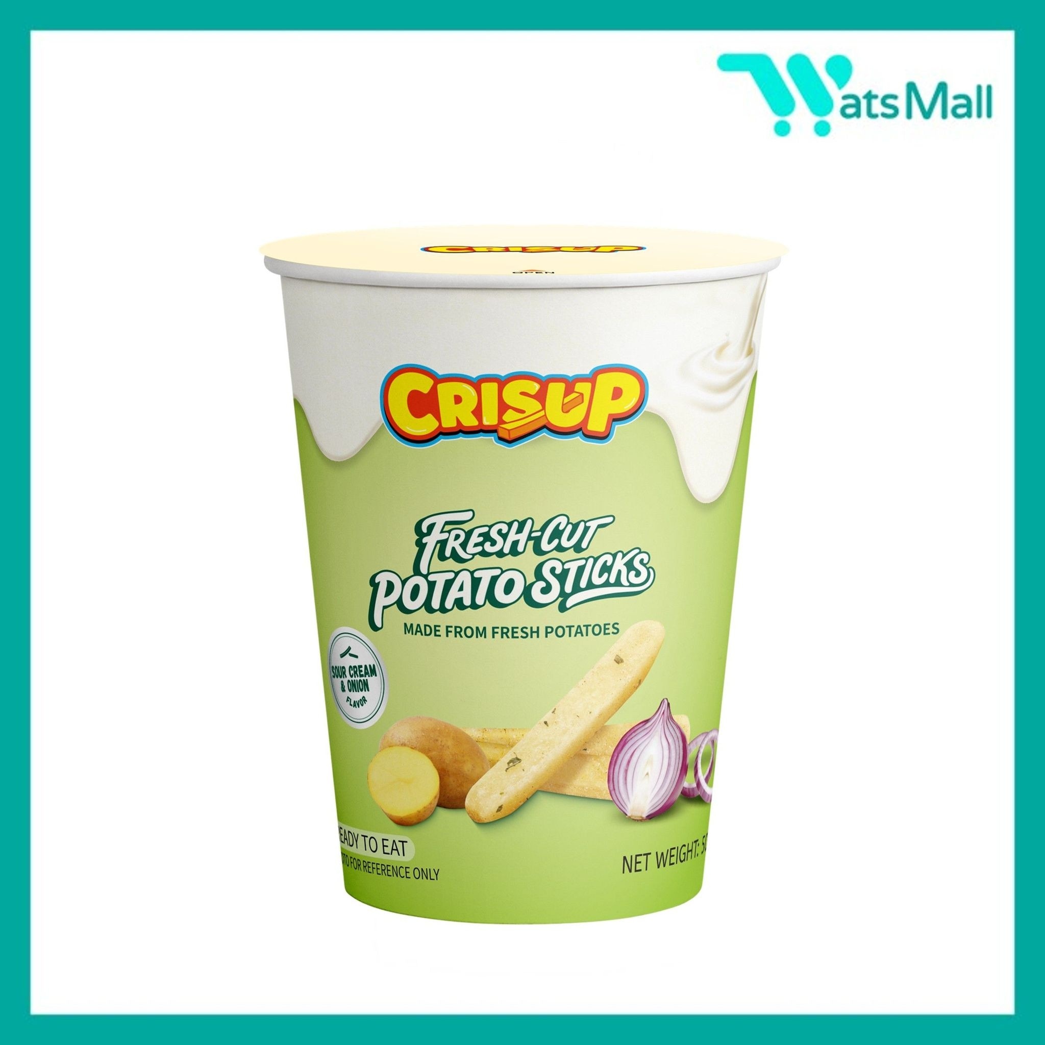 Potato Sticks Sour Cream & Onion Flavor 50G image