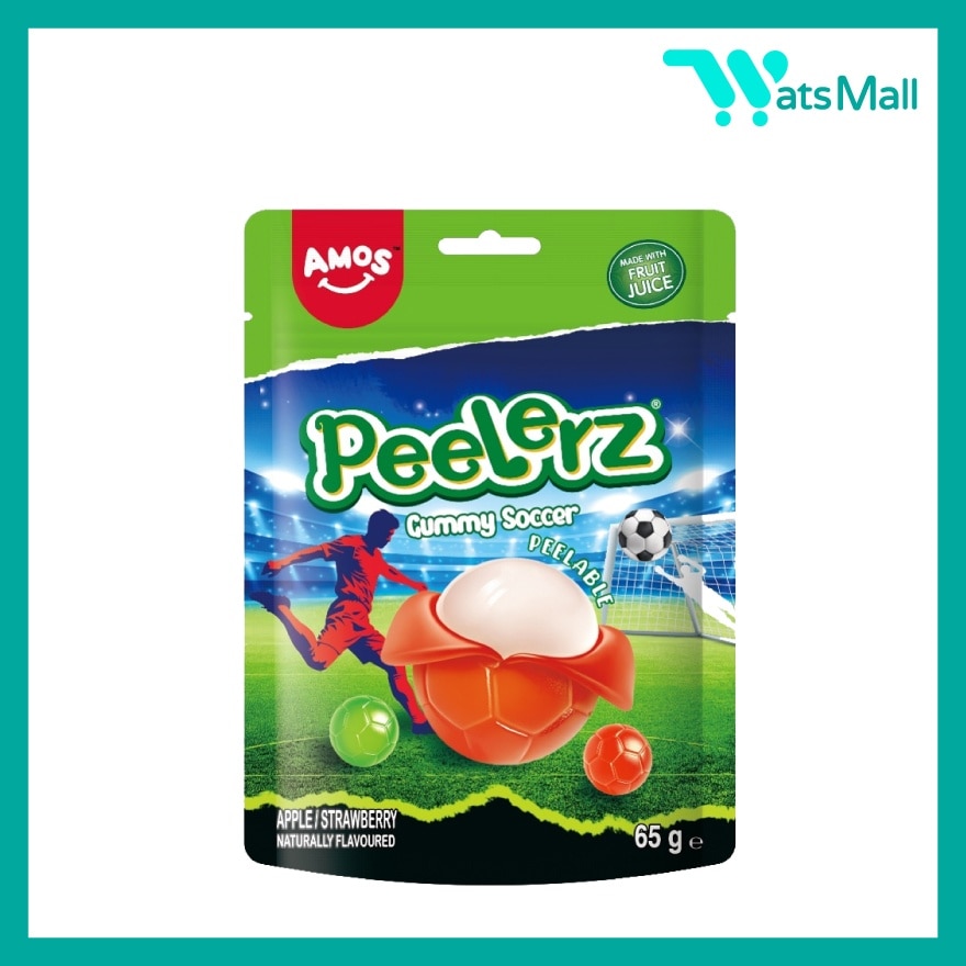 Peelerz足球造型剥皮软糖65克