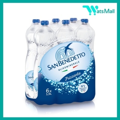 SAN BENEDETTO - 有氣礦泉水 1.5升 (6支)