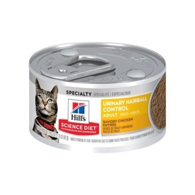 HILL'S - 成貓泌尿道健康和去毛球 (2.9oz) 貓罐頭 - HILLS