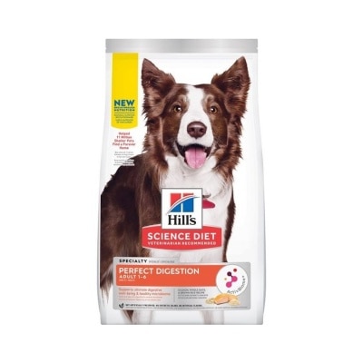 HILL'S - Perfect Digestion (Adult 1-6/Salmon/Original Bites/3.5lbs) Adult Dog Food- Hills
