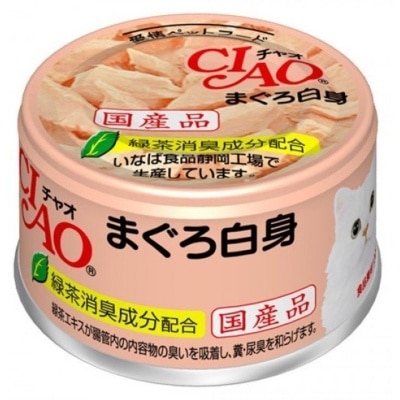 INABA - CIAO White Tuna Meat (85g) Cat Can A01