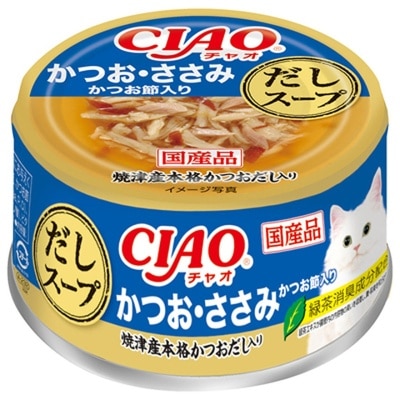 INABA CIAO 高湯 鰹魚 雞肉 (75g) 成貓罐頭 815829 image