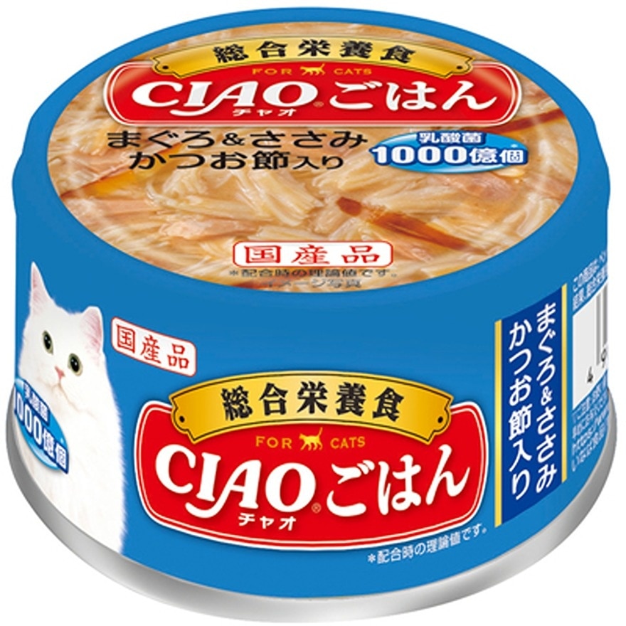<CIAO Complete Diet> Tuna&Chicken Bonito Flakes (85g) Cat Can 606403