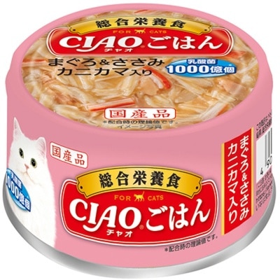INABA -  Tuna&Chicken Crab Stick (85g) Cat Can 606434
