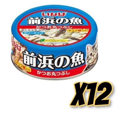 INABA - [CIAO] Skipjack (115gx12) Cat Can IWF141x12