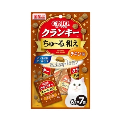 INABA - CIAO-超奴夾心貓餅 雞肉 (6gx7) (P-343)