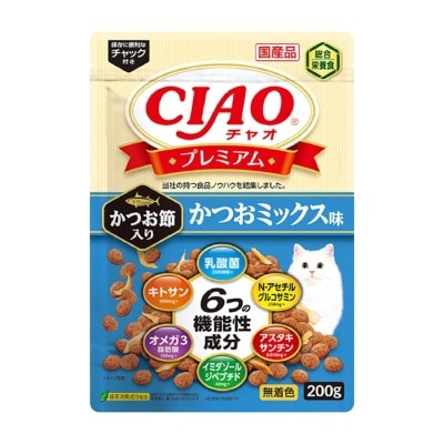 INABA - CIAO-Top Dry Food Katsuo Ren Bonito Flavor (200g) (P-432) image