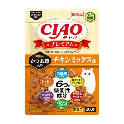 INABA - CIAO-頂級乾糧 木魚人雞肉味(200g) (P-433)