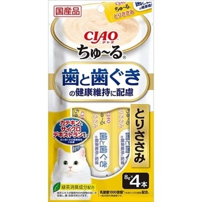 INABA -  牙齒牙肉健康 - 雞柳 (8g x4) 貓小食 694868