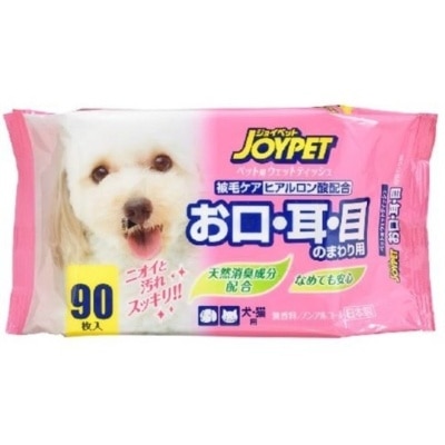 JOYPET - 貓犬用 潔淨濕紙巾 (90片) 寵物濕紙巾 - JOYPET