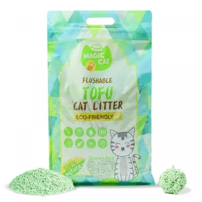 MAGIC CAT - 绿茶味 天然玉米豆腐猫砂 (6L) - MAGIC CAT