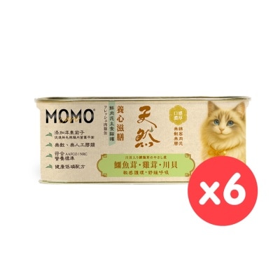 MOMOCARE - [6 CTN]Alligator meat+chicken meat+Sichuan Fritillary Bulb(110g x6) Cat Can 10703 image