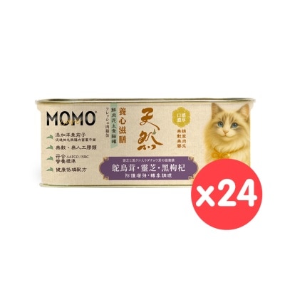 MOMOCARE - [24 CTN]Ostrich+Ganoderma lucidum+Black Wolfberry (110g X24) Cat Can 10706 image