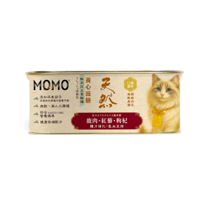 MOMOCARE - Venison+Red Quinoa+Wolfberry Meat Nutritious Main Meal (110g) Cat Can 10704 image