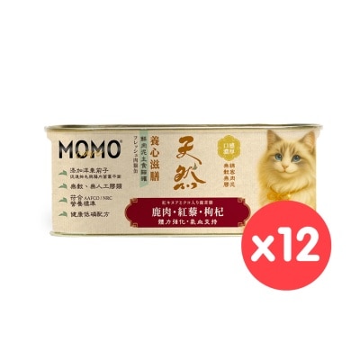 MOMOCARE - [12 CTN] Venison+Red Quinoa+Wolfberry Meat Nutritious Main Meal (110g X12) Cat Can 10704 image