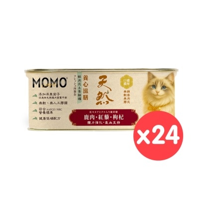 MOMOCARE - [24 CTN] Venison+Red Quinoa+Wolfberry Meat Nutritious Main Meal (110g X24) Cat Can 10704 image